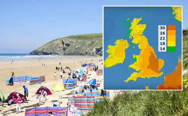 Brits are set to sizzle this Saturday in what has been tipped as the hottest day of the year so far.