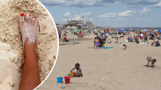 One savvy mum has discovered a budget hack that quickly removes sand from feet and toes.