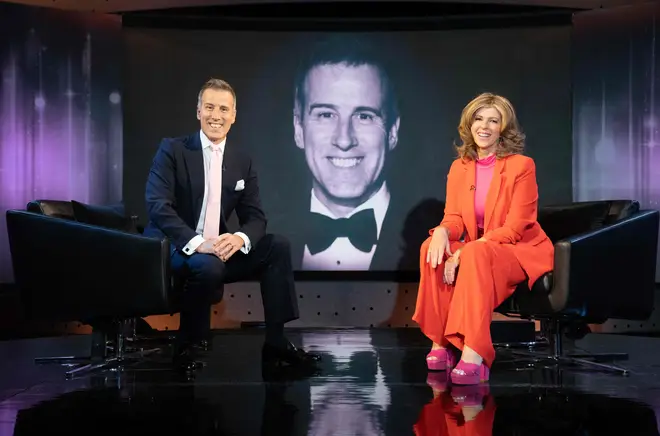 Anton Du Beke and Kate Garraway pictured during the filming of Life Stories