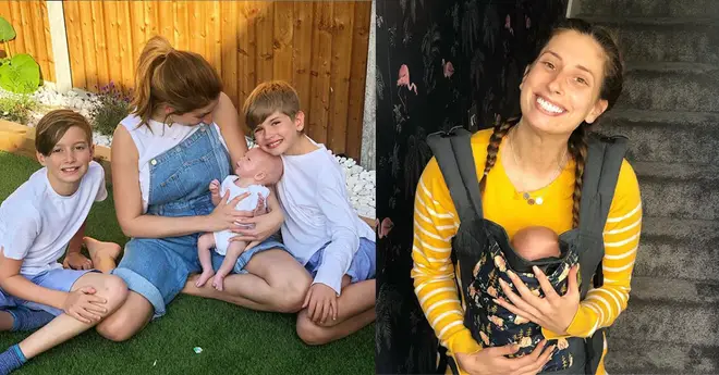 Stacey Solomon has spoke of her concerns about spending time in the heatwave with baby Rex