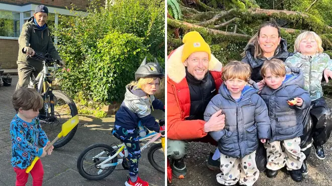 Jonnie Irwin marks 'last ever' school drop off amid cancer battle