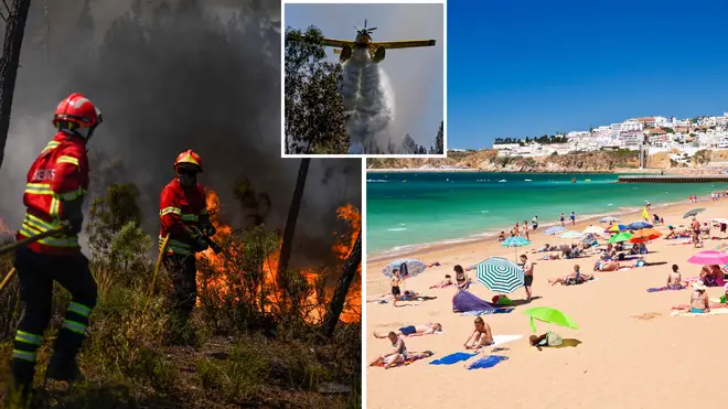 Wildfires have continued to spread throughout Portugal