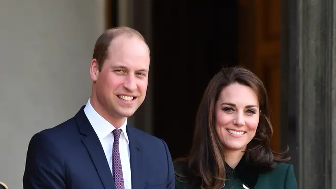 Prince William and Princess Kate Middleton pictured in Paris, 2017