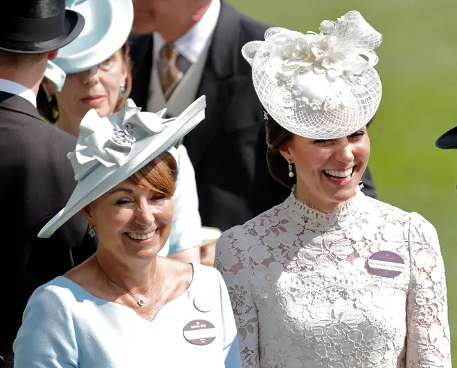 Kate Middleton and her mother Carole Middleton are very close