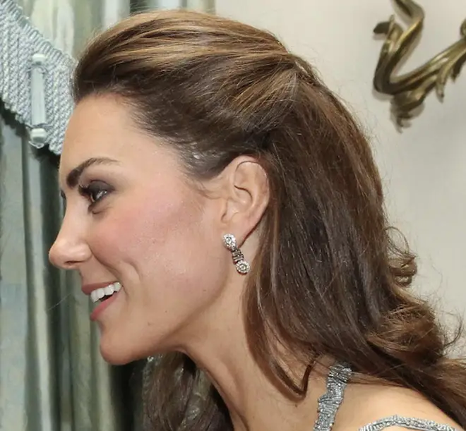 The image of Kate Middleton's scar that started the rumours