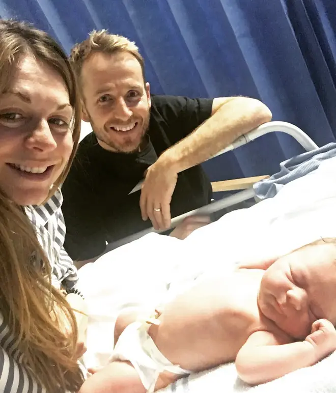 The couple's first son, Rex, was born on Christmas Day in 2018.