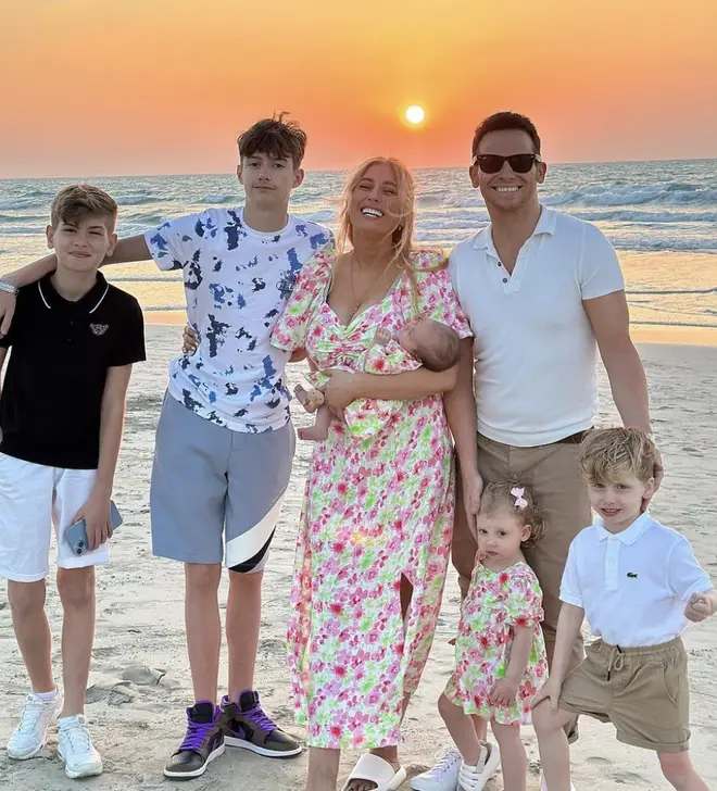 Stacey Solomon and Joe Swash had a fun family holiday