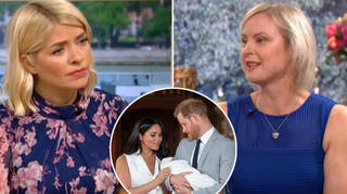 This Morning's Holly Willoughby defends Meghan Markle and Prince Harry during tense ‘private christening’ debate