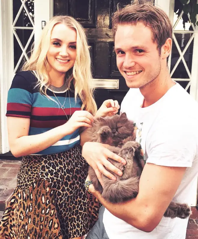 Evanna Lynch has opened up about her romance with co-star Robbie Jarvis