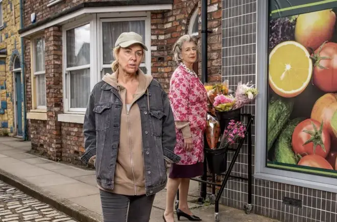 Claire Sweeney plays Cassie Plummer in Coronation Street