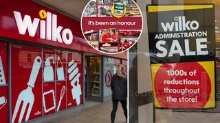 The chief executive of Wilko thanked staff for all their hard work.