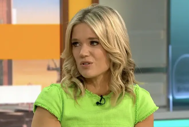 Charlotte Hawkins was comforted by Adil Ray as she discussed the death of her dog