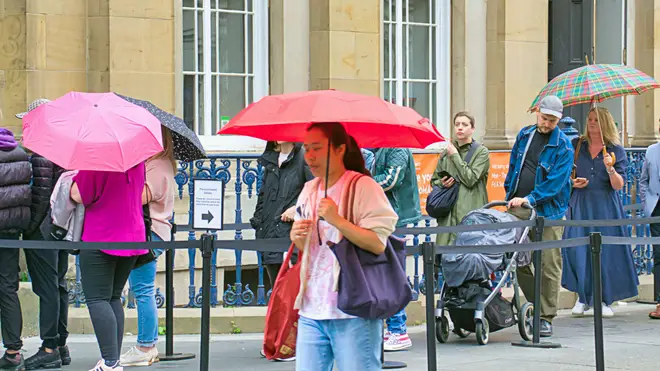 It is set to be showery across the UK
