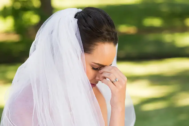 The bride was furious that her nephew had arrived to her wedding wearing white [stock image]