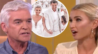 Billie admitted she felt "shocked" when TV shot Phillip Schofield questioned her about money.