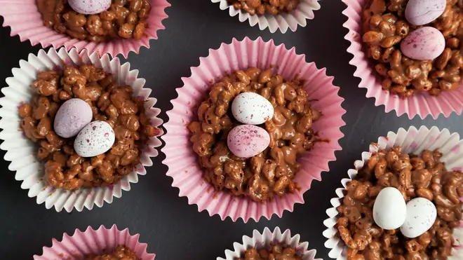 What's more delicious than a chocolate Rice Krispie cake?