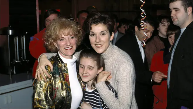 Celine Dion's sister Claudette Dion has given fans a health up date [pictured in 1995]
