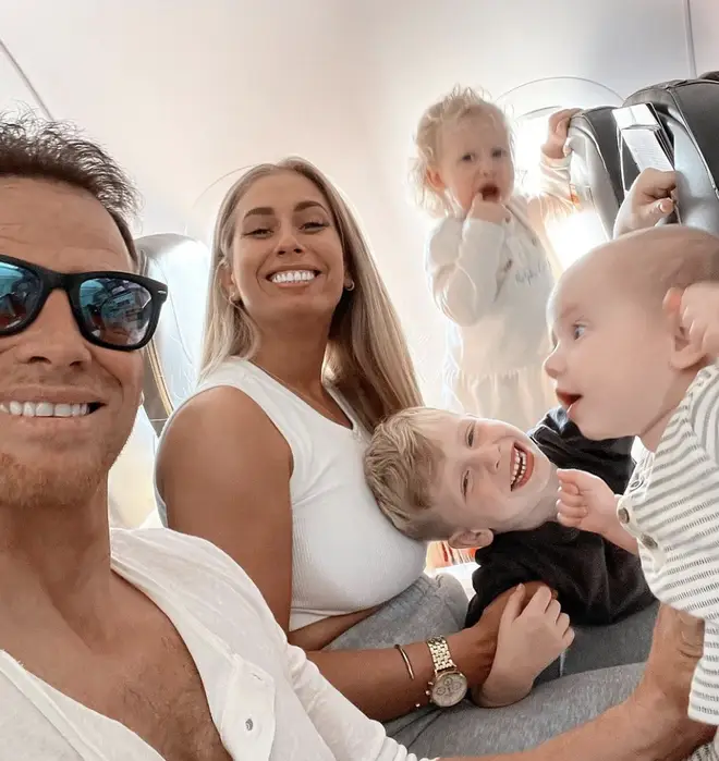 Stacey Solomon and Joe Swash share three children together, Rex, Rose and Belle