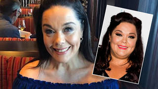 Lisa Riley is slimmer -and happier - than ever