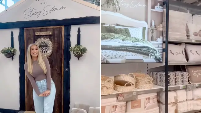 Stacey Solomon beams as she launches her first homeware range with George at Asda