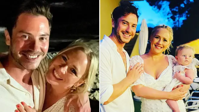 The 36-year-old Emmerdale star married EastEnders actor Toby in Montenegro.