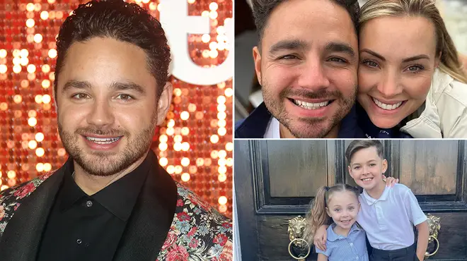 Adam Thomas is smitten with his wife Caroline and their two children