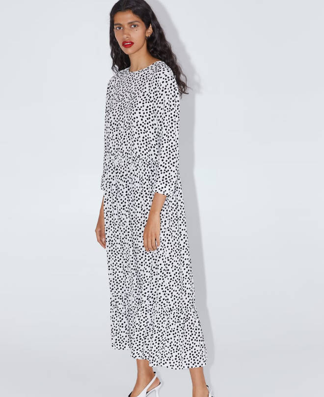 The Zara dress is still in stock online and in some stores