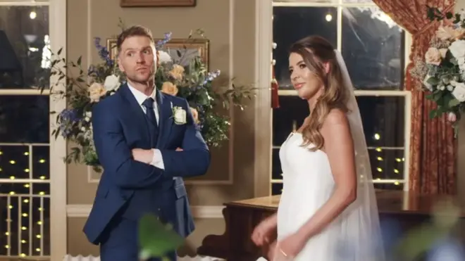 Married At First Sight's Laura and Arthur struggled to find a connection on their wedding day