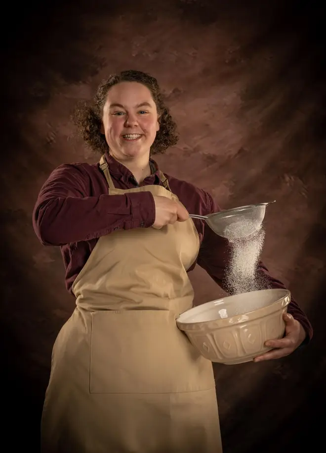 Abbi is a veg grower and delivery driver from Cumbria hoping to impress the judges with her baking skills
