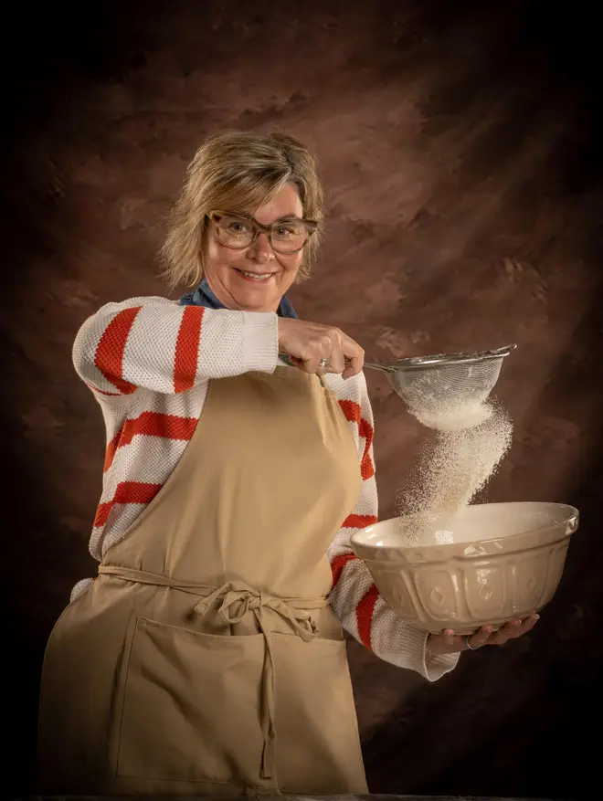 Nicky has taken some time out of volunteering to show off her baking skills in the Bake Off tent