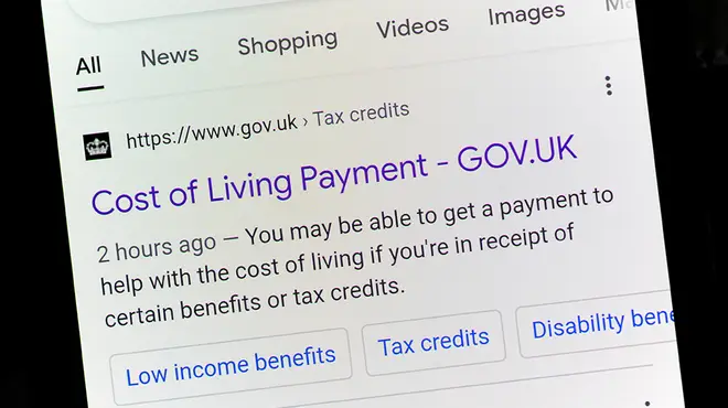The cost of living grant has been split across three payments
