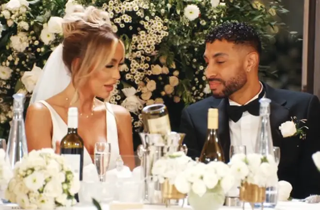 Nathanial Valentino and Ella Morgan tied the knot on Married At First Sight