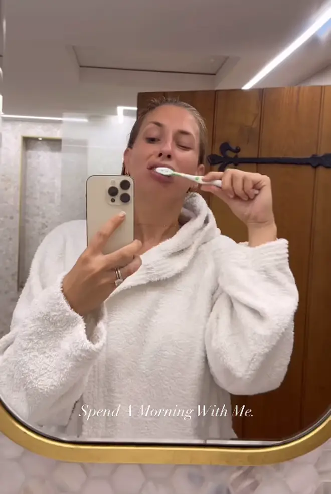 Stacey Solomon revealed how she gets ready for a day of work with the video