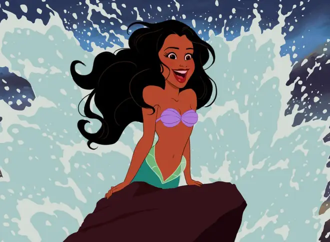 The announcement and decision has sparked a race row, as some argue that black actress and singer Halle does not look like the original Little Mermaid