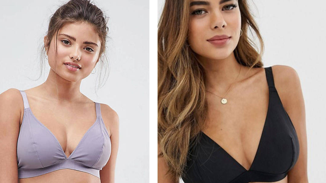 This £8 recycled microfibre ASOS bra is a godsend for big-boobed women -  Heart