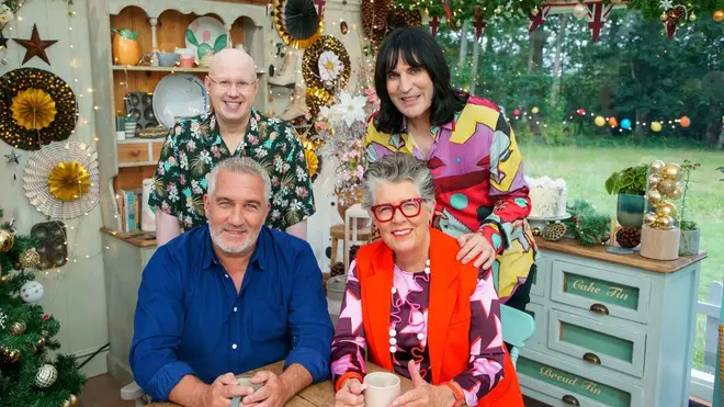 Matt Lucas appeared on The Great British Bake Off alongside Noel Fielding, Paul Hollywood and Prue Leith