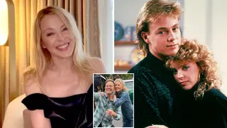 Kylie Minogue has teased she may return to Neighbours