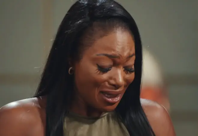 Porscha broke down in tears during the first commitment ceremony of Married At First Sight