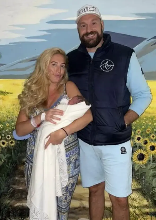 Paris Fury and Tyson Fury welcomed their seventh child Prince Rico earlier this year