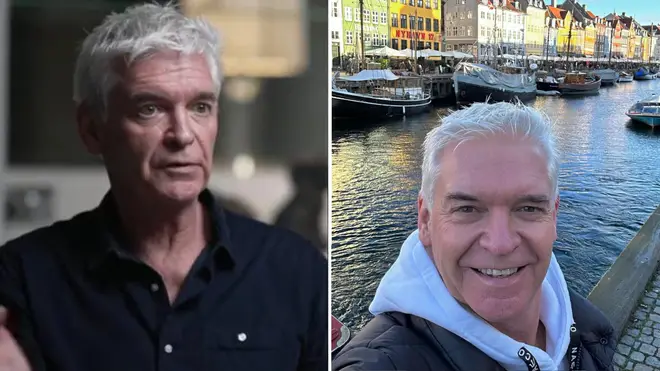 Phillip Schofield has been lying low since his affair was uncovered. 
