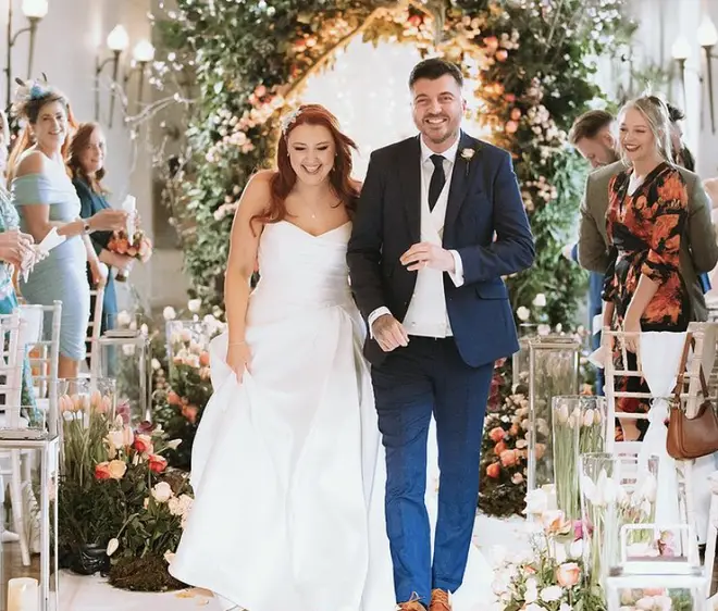 Married At First Sight grooms and brides collaborate on their wedding day aesthetic 