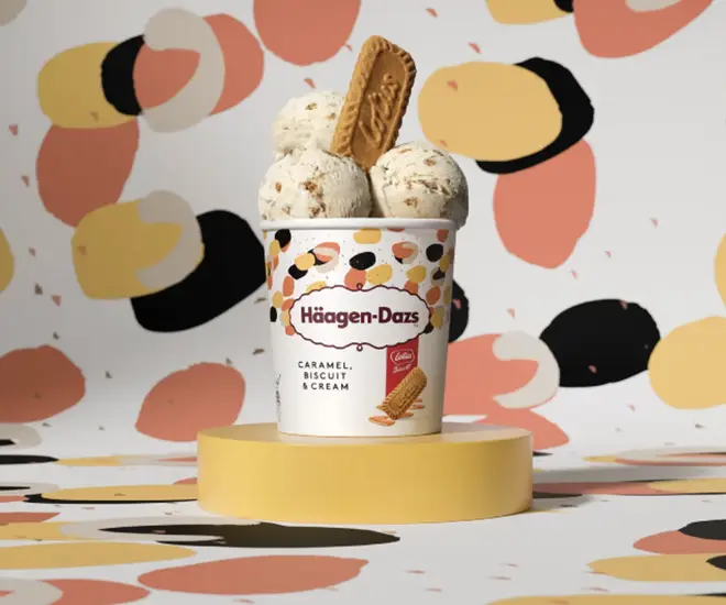Häagen-Dazs Biscoff infuses signature creamy ice cream with the renowned Biscoff caramelised biscuits