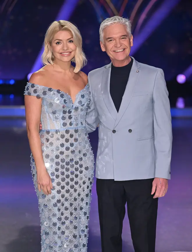 Phillip Schofield presented Dancing on Ice alongside Holly Willoughby
