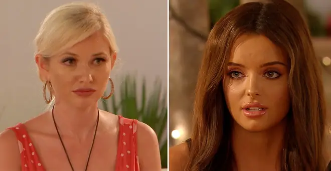 Maura and Amy come to blows in tonight's Love Island