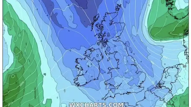 Temperatures are expected to plummet below freezing in November.