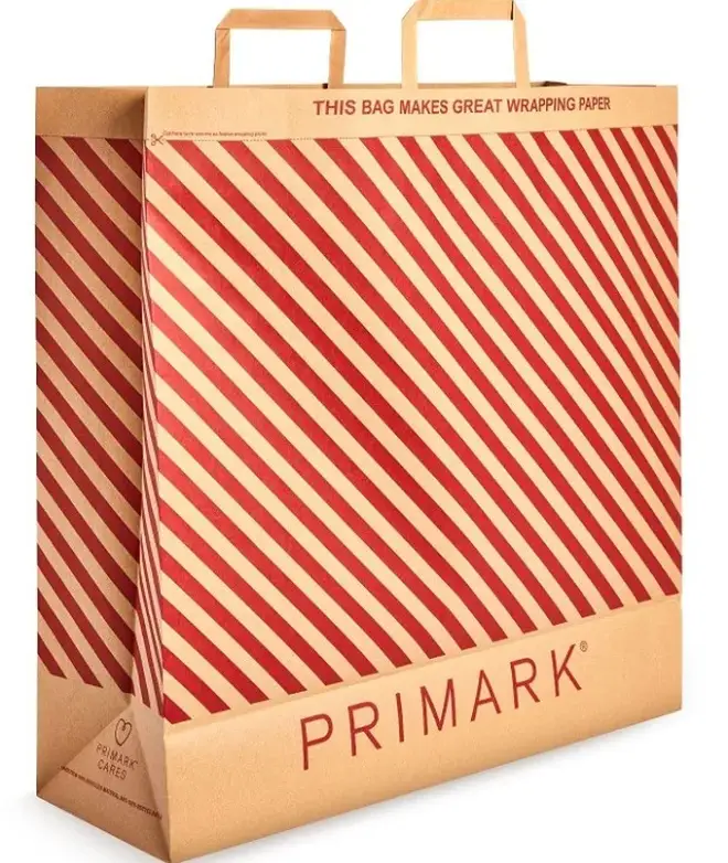 These handy Primark bags double up as gift wrap.