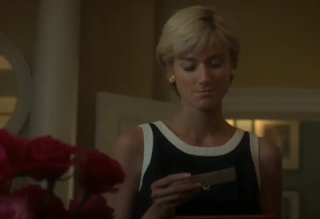Princess Diana receives a note from Dodi Fayed asking her to visit Paris with him in the trailer for series six of The Crown