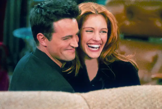 Julia Roberts guest starred as Susie Moss on an episode of Friends, which is where her relationship with Matthew Perry started