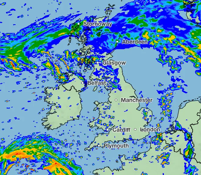 Met Office Storm Ciarán forecast: Wednesday, 1st November, 3:00PM