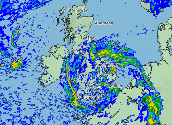 Storm Ciarán UK tracker map: Where and when will the storm hit? - Heart